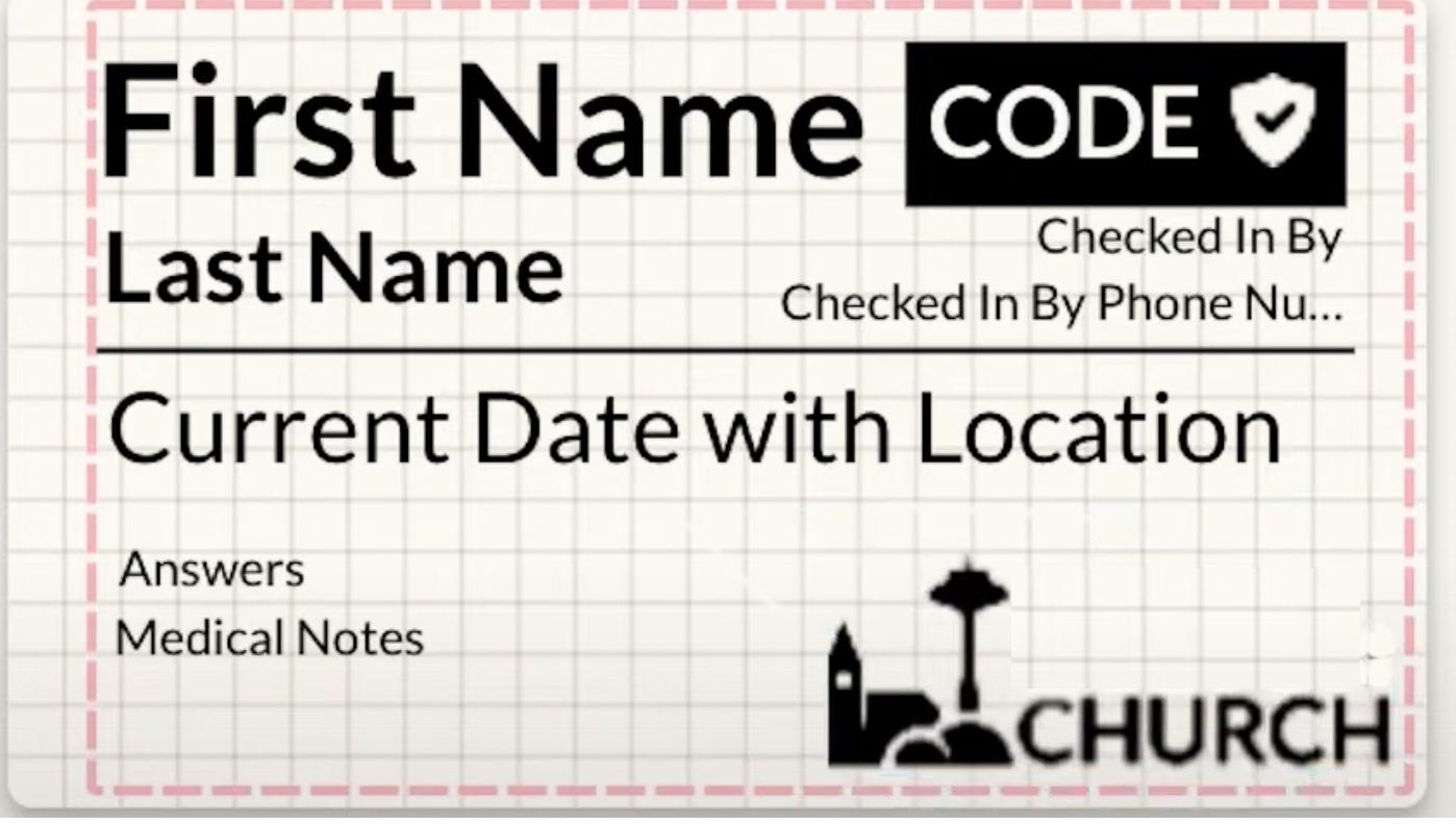 name badge