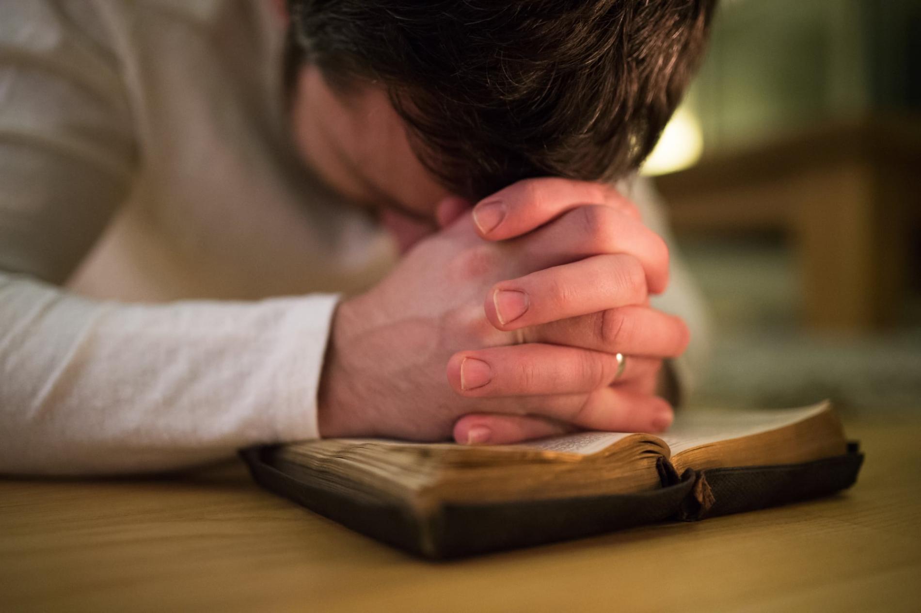 praying